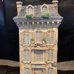 Signed Brian Baker's DejaVu Collection 1987 Parisian Apartment Wall Plaque #1001